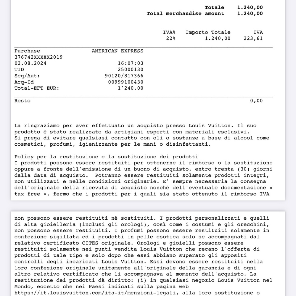 NEW Medium size - Louis Vuitton Monogram Pouch - One medium clutch/Pouch only - Picture 6 of 7